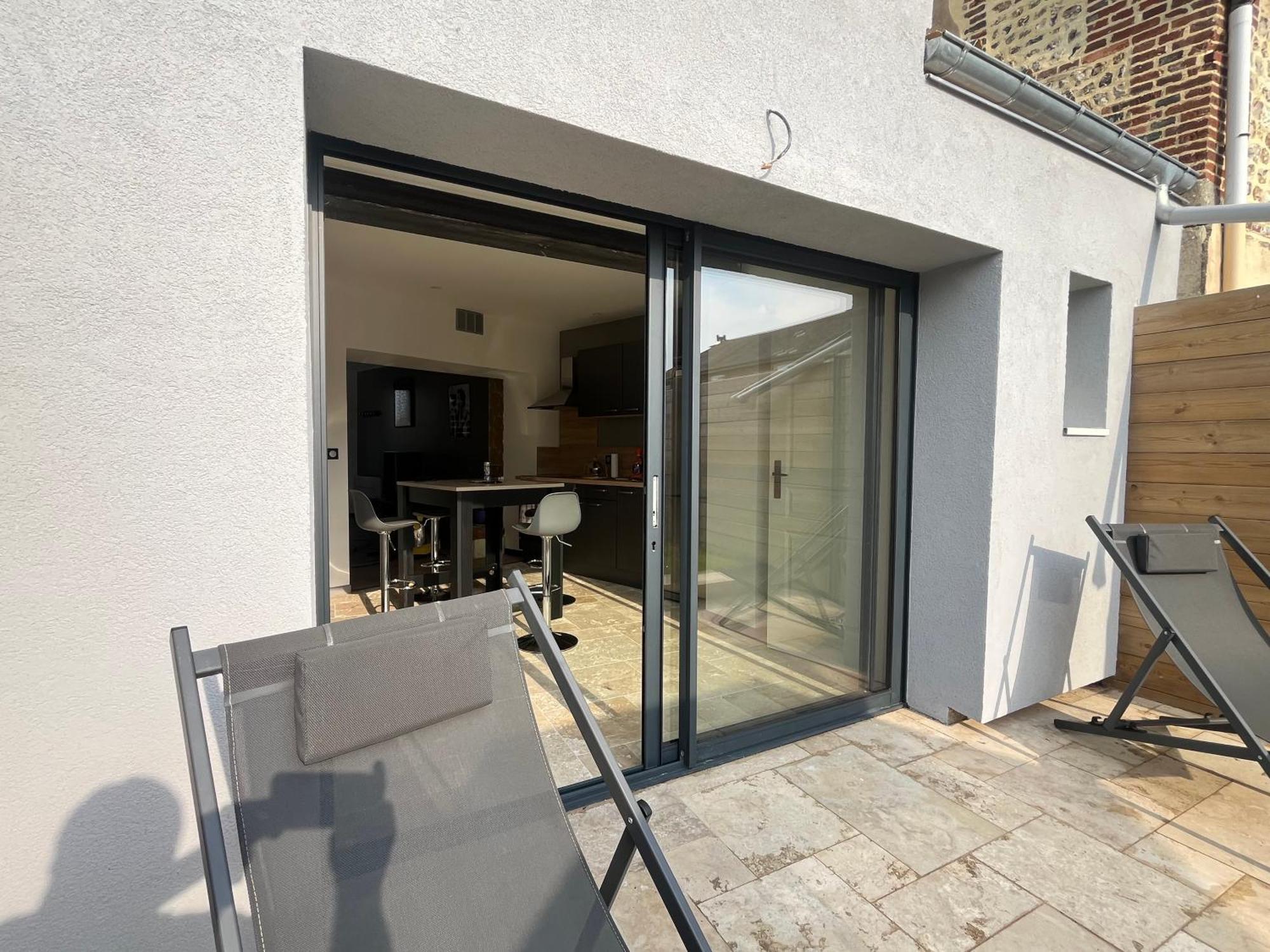 Gite Le Davidson, Maison Avec Jardin Ypreville-Biville Exteriér fotografie