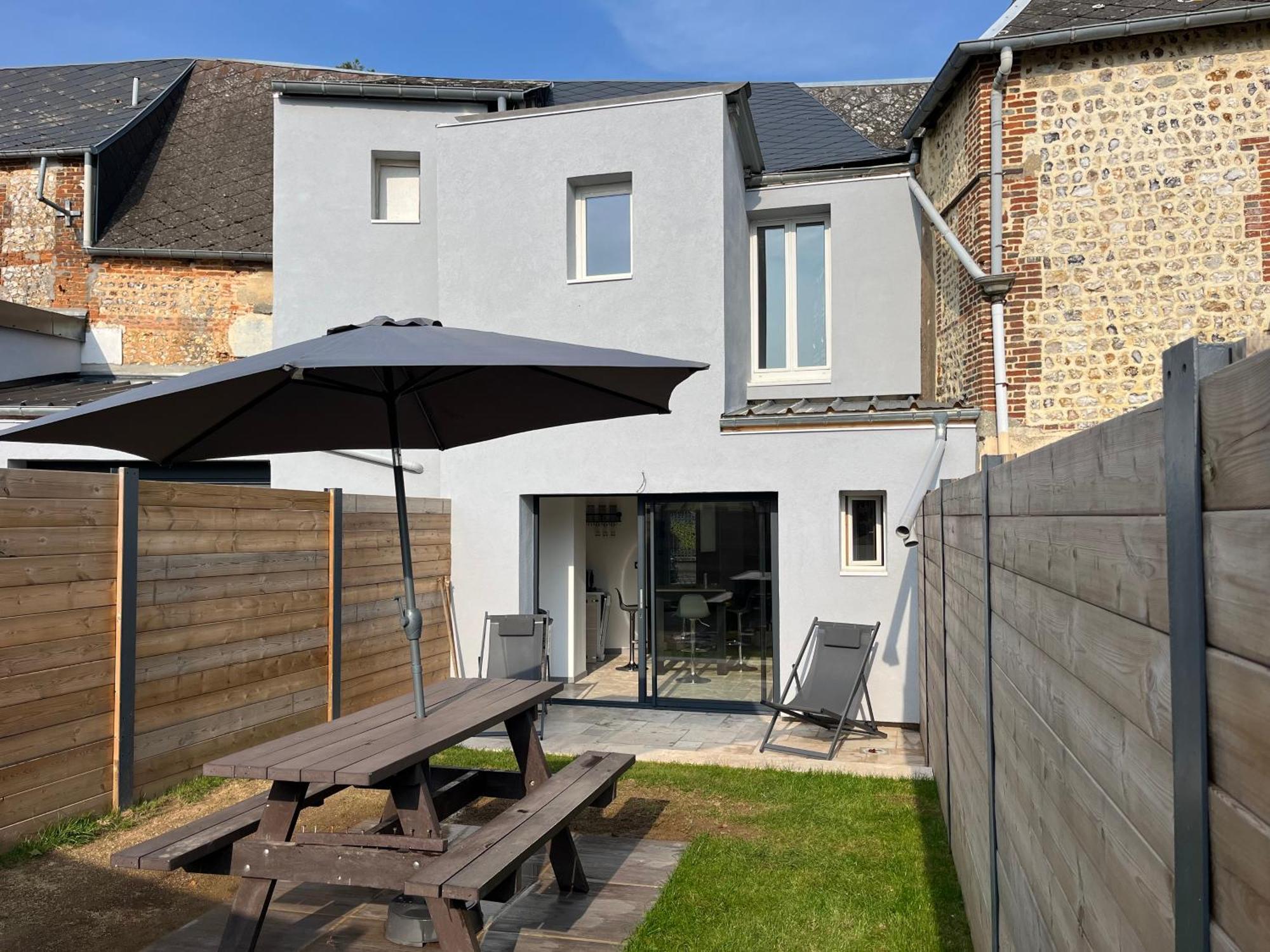 Gite Le Davidson, Maison Avec Jardin Ypreville-Biville Exteriér fotografie